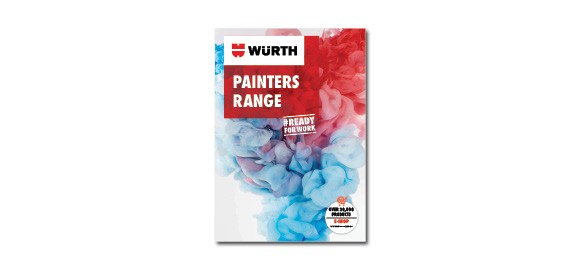 Look through the brochure Wurth Painters Range