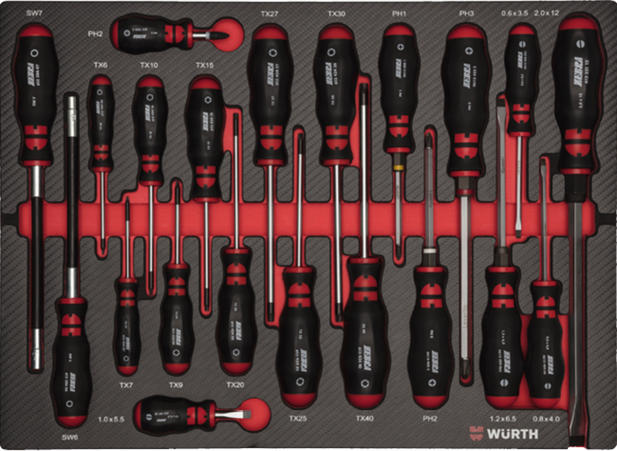 Screwdriver - 21 pcs.