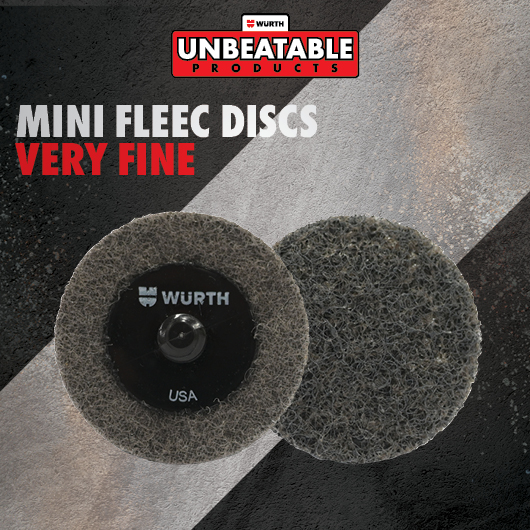 Small Abrasives Mini Fleece Disc Art no. 0673205040