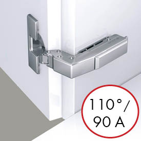 Tiomos 110/90A Hinge for blind corner constructions