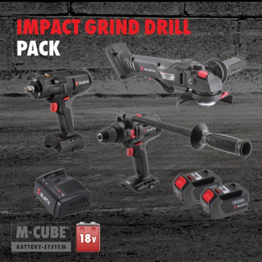 M-CUBE® | Impact Grind Drill Package