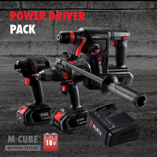 M-CUBE® | Power Driver Package 18V