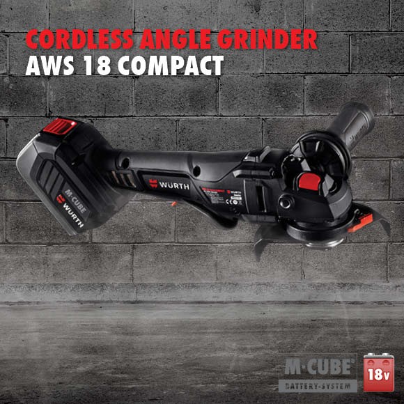 Cordless Angle Grinder AWS 18 Compact