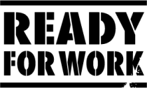 readyforwork Logo - Black