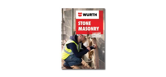 Take a look into the booklet Wurth Stone/Masonry