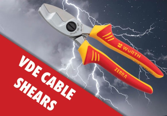VDE CABLE SHEARS WITH DUAL BLADE
