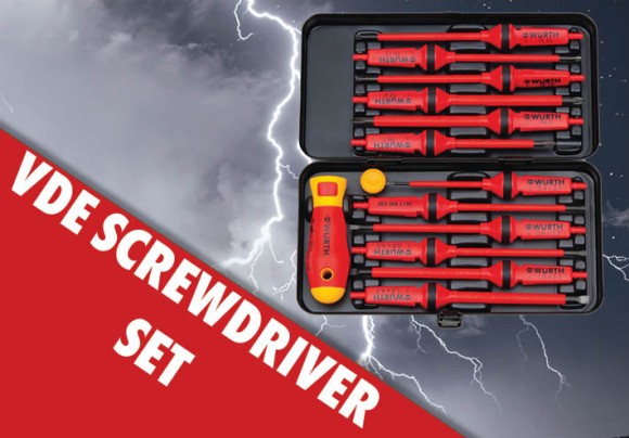 VDE SCREWDRIVER SET 14 PIECES 